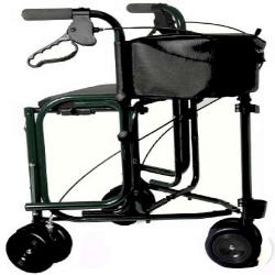 Uniscan Triumph 3 wheeled walker with seat